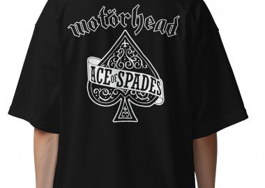 Oversized T-Shirt Motorhead Ace Of Spades Rock Avenue Black - Rock Avenue - 