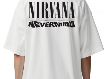 Oversized T-Shirt Nirvana Nevermind Rock Avenue White - Rock Avenue - 