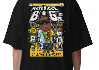 Oversized T-Shirt Notorious B.I.G Pop Culture Black - Pop Culture - 