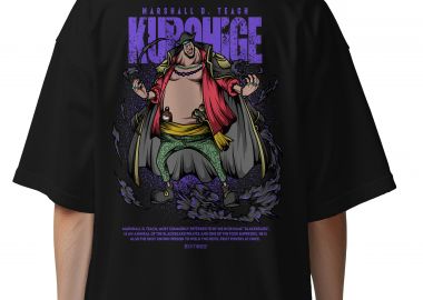 Oversized T-Shirt One Piece Teach Pop Culture Black - Pop Culture - 