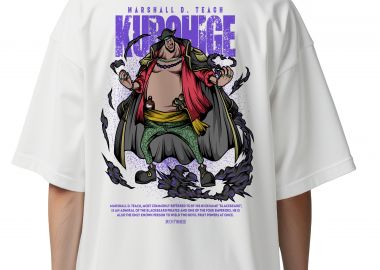 Oversized T-Shirt One Piece Teach Pop Culture White - Pop Culture - 