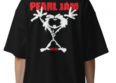 Oversized T-Shirt Pearl Jam Alive Rock Avenue Black - Rock Avenue - 