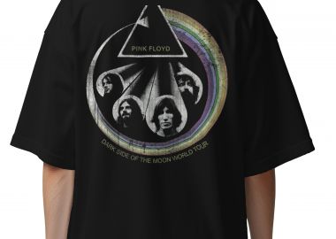 Oversized T-Shirt Pink Floyd2 Rock Avenue Black - Rock Avenue - 