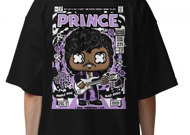 Oversized T-Shirt Prince Pop Culture Black - Pop Culture - 