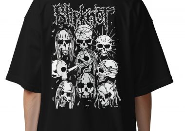 Oversized T-Shirt Slipknot Art Design2 Rock Avenue Black - Rock Avenue - 