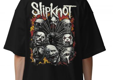 Oversized T-Shirt Slipknot2 Rock Avenue Black - Rock Avenue - 