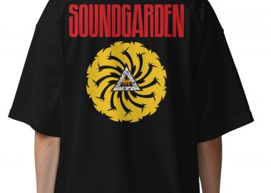 Oversized T-Shirt Soundgarden Bad Motor Finger Rock Avenue Black - Rock Avenue - 