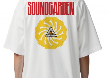 Oversized T-Shirt Soundgarden Bad Motor Finger Rock Avenue White - Rock Avenue - 