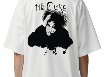 Oversized T-Shirt The Cure Robert Smith Rock Avenue White - Rock Avenue - 