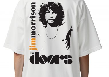 Oversized T-Shirt The Doors Jim Morrison Rock Avenue White - Rock Avenue - 