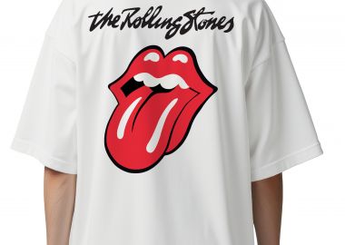 Oversized T-Shirt The Rolling Stones Rock Avenue White - Rock Avenue - 
