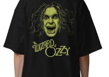 Oversized T-Shirt The Wizard Of Ozzy Rock Avenue Black - Rock Avenue - 