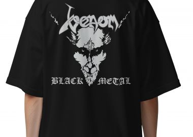 Oversized T-Shirt Venom Black Metal Rock Avenue Black - Rock Avenue - 