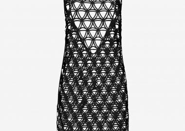 Oversized Tank Top-Dress in Black - Cutcuutur - 