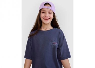 Oversized Tshirt with print for girls 4F 4FJWSS25TTSHF185322S - 4f - 