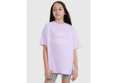 Oversized Tshirt with print for girls 4F 4FJWSS25TTSHF187052S - 4f - 