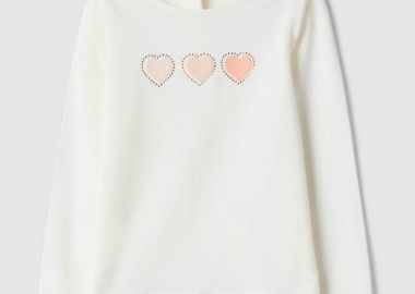 OVS βρεφική μπλούζα με print Regular Fit - 002478480 Λευκό - OVS KIDS - 