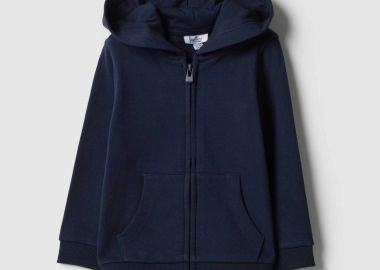 OVS βρεφική ζακέτα φούτερ μονόχρωμη Regular Fit - 002553170 Μπλε Σκούρο - OVS KIDS - 