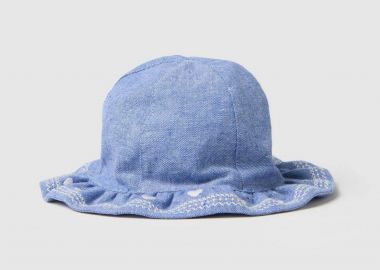 OVS βρεφικό denim καπέλο - 002362746 Denim Blue Ανοιχτό - OVS KIDS - 