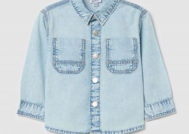 OVS βρεφικό denim πουκάμισο - 002196289 Μπλε - OVS KIDS - 