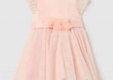 OVS βρεφικό φόρεμα με τούλι - 002267337 Ροζ - OVS KIDS - 