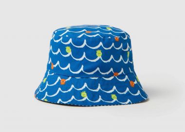 OVS βρεφικό καπέλο bucket με all-over print - 002361657 Μπλε - OVS KIDS - 