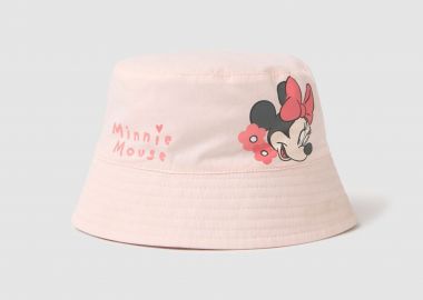 OVS βρεφικό καπέλο bucket με κέντημα Minnie Mouse - 002268379 Ροζ - OVS KIDS - 
