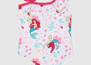 OVS βρεφικό μαγιό ολόσωμο με Little Mermaid print - 002199293 Λευκό - OVS KIDS - 
