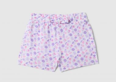 OVS βρεφικό σορτς με all-over print Regular Fit - 002659365 Λευκό - OVS KIDS - 