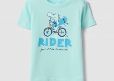 OVS βρεφικό T-shirt με print Regular Fit - 002564470 Μπλε - OVS KIDS - 