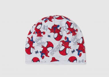 OVS βρεφικός σκούφος με all-over spiderman print - 002256084 Γκρι - OVS KIDS - 