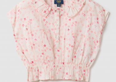 OVS παιδική αμάνικη μπλούζα με print Regular Fit - 002575658 Λευκό - OVS KIDS - 