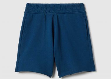 OVS παιδική βερμούδα μονόχρωμη Regular Fit - 002573624 Σκούρο Μπλε - OVS KIDS - 
