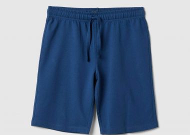 OVS παιδική βερμούδα μονόχρωμη Regular Fit - 002613376 Μπλε Navy - OVS KIDS - 