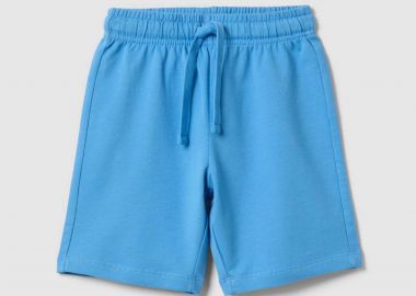 OVS παιδική βερμούδα μονόχρωμη Regular Fit - 002613910 Μπλε - OVS KIDS - 