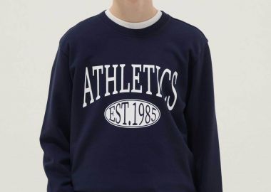 OVS παιδική μπλούζα φούτερ με lettering print Regular Fit - 002515294 Σκούρο Μπλε - OVS KIDS - 
