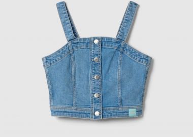 OVS παιδικό denim αμάνικο τοπ Slim Fit - 002612432 Denim Blue - OVS KIDS - 
