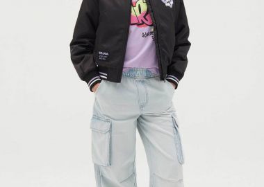 OVS παιδικο denim παντελόνι με ελαστική μέση και τσέπες - 002262967 Denim Blue - OVS KIDS - 