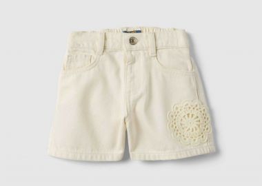 OVS παιδικό denim σορτς Regular Fit - 002603963 Λευκό - OVS KIDS - 