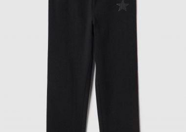 OVS παιδικό κολάν με print Slim Fit - 002575591 Μαύρο - OVS KIDS - 