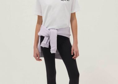 OVS παιδικό κολάν μονόχρωμο cropped Slim Fit - 002680523 Μαύρο - OVS KIDS - 