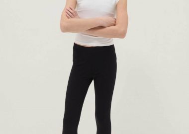 OVS παιδικό κολάν μονόχρωμο Slim Fit - 002560047 Μαύρο - OVS KIDS - 