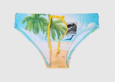 OVS παιδικό μαγιό σλιπ για αγόρια με tropical print - 002274052 Γαλάζιο - OVS KIDS - 