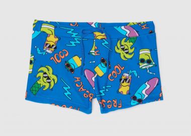 OVS παιδικό μαγιό trunk για αγόρια με all-over print - 002272960 Μπλε - OVS KIDS - 