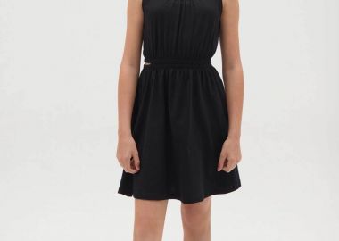 OVS παιδικό mini φόρεμα αμάνικο με cut out Regular Fit - 002362428 Μαύρο - OVS KIDS - 