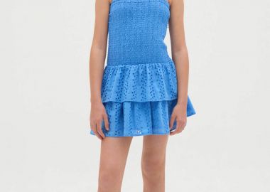 OVS παιδικό mini φόρεμα αμάνικο Regular Fit - 002362448 Μπλε - OVS KIDS - 