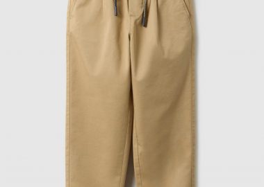 OVS παιδικό παντελόνι μονόχρωμο Relaxed Fit - 002514521 Καφέ Ανοιχτό - OVS KIDS - 