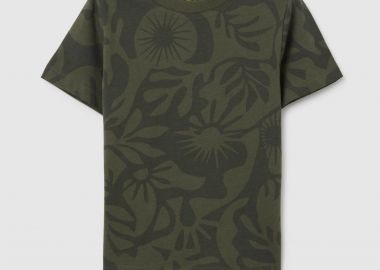 OVS παιδικό T-shirt με all-over print Regular Fit - 002366612 Λαδί - OVS KIDS - 