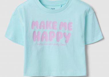 OVS παιδικό T-shirt με print Regular Fit - 002575868 Γαλάζιο - OVS KIDS - 