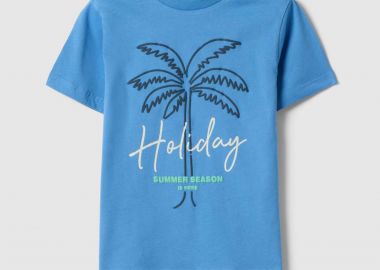 OVS παιδικό T-shirt με print Regular Fit - 002613882 Μπλε - OVS KIDS - 
